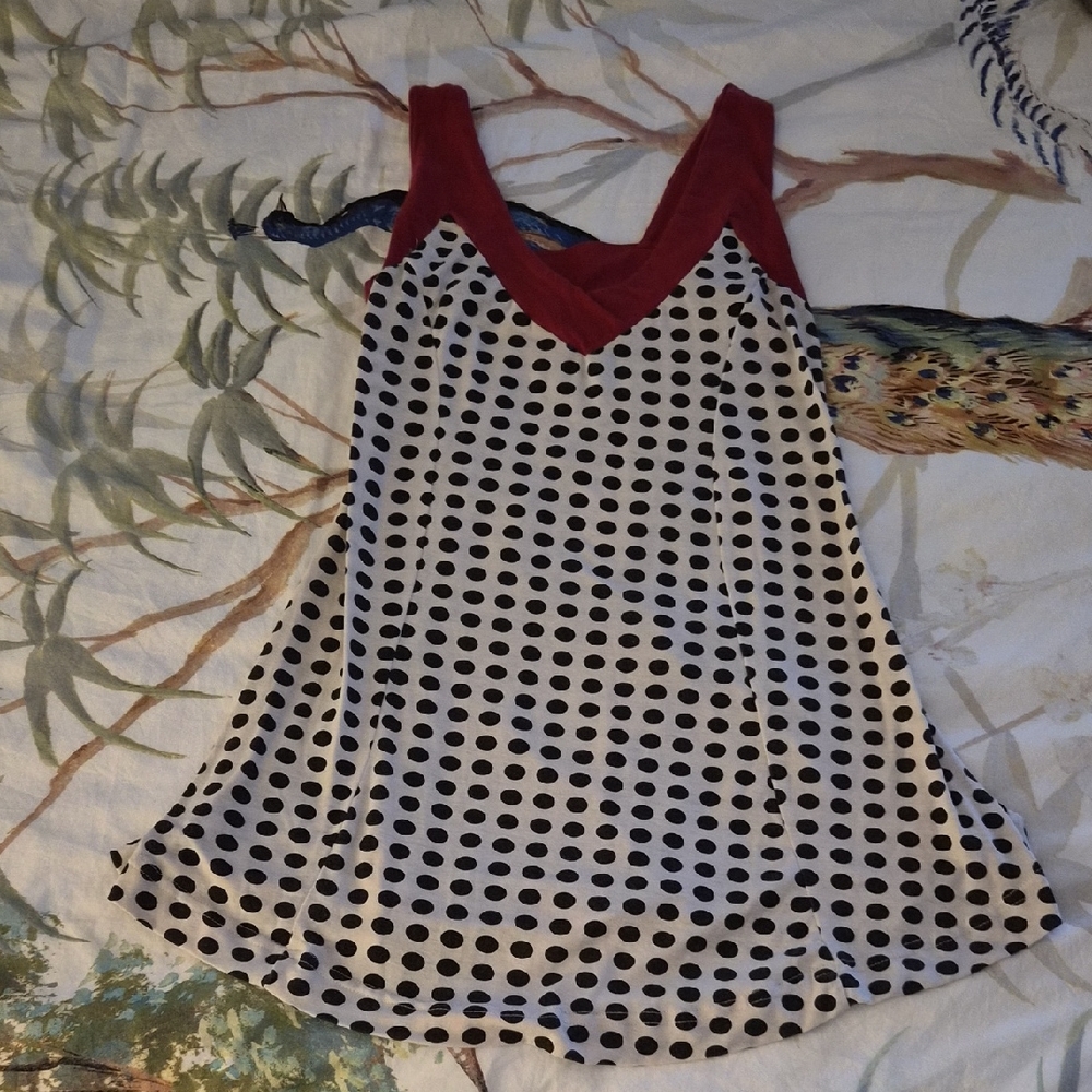 Effie's Heart Gray Polka Dot Design